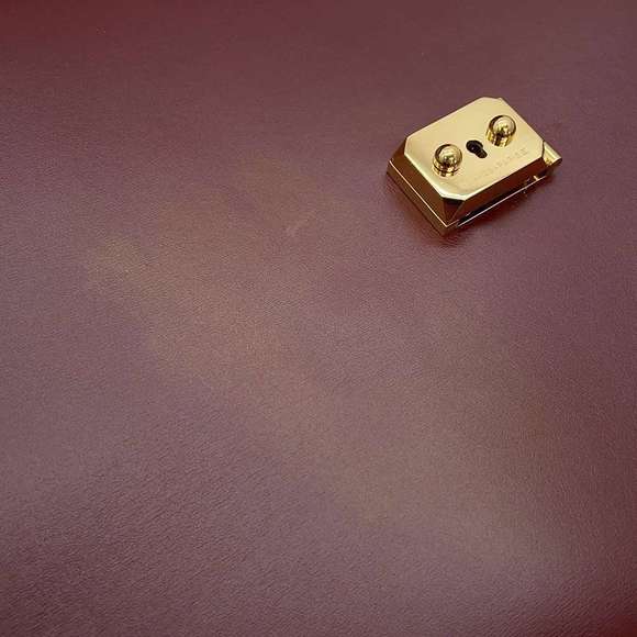 Hermes Business Bag Sac Adepeche Rouge Ash Calf C - Picture 11 of 15